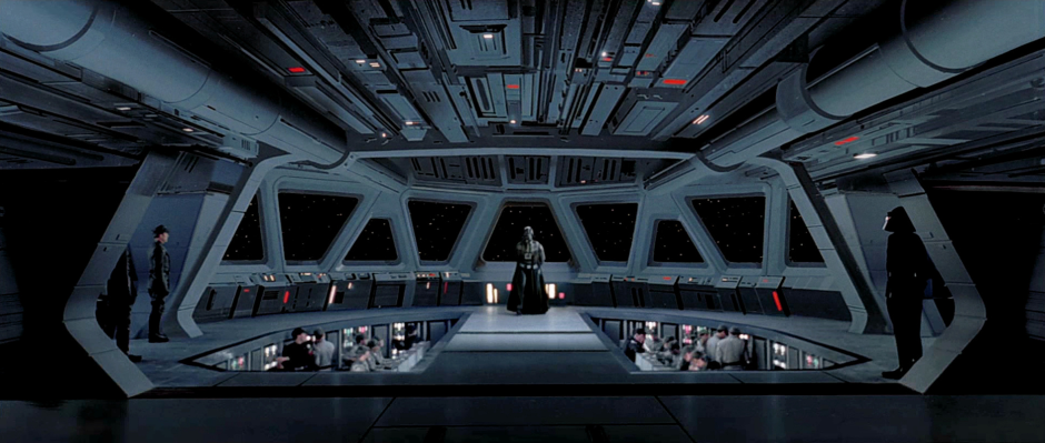 Star wars spaceship interior