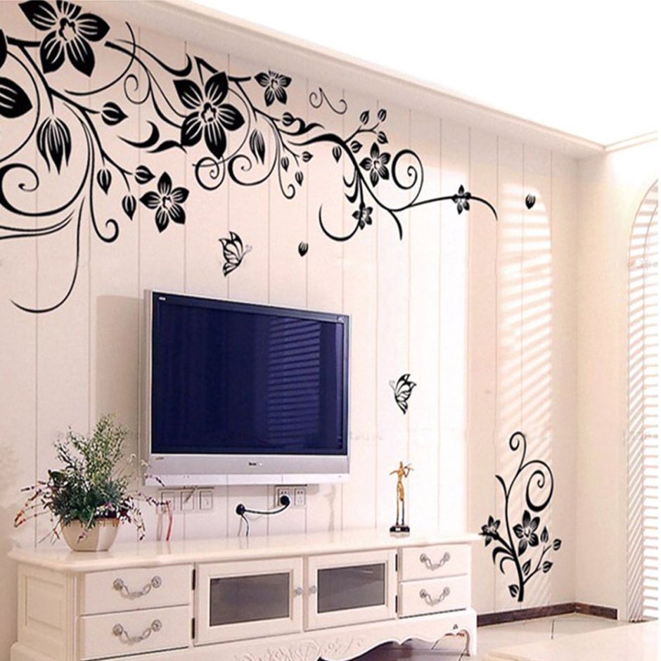 Living room wall stickers