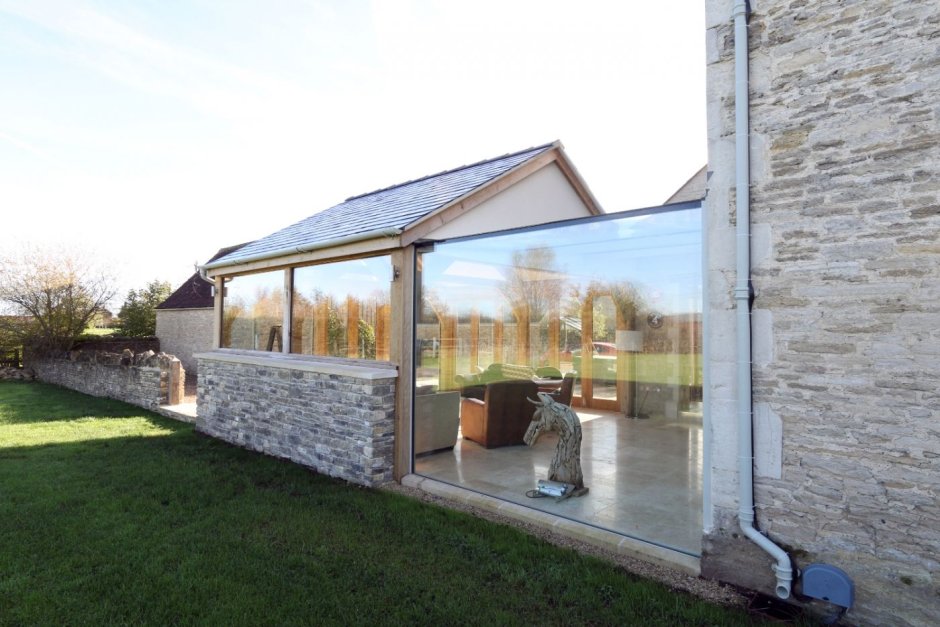 House extension glass