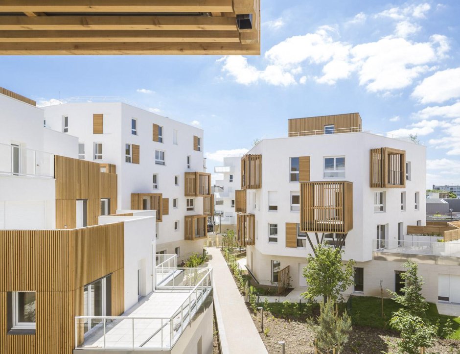 Housing complex in israel