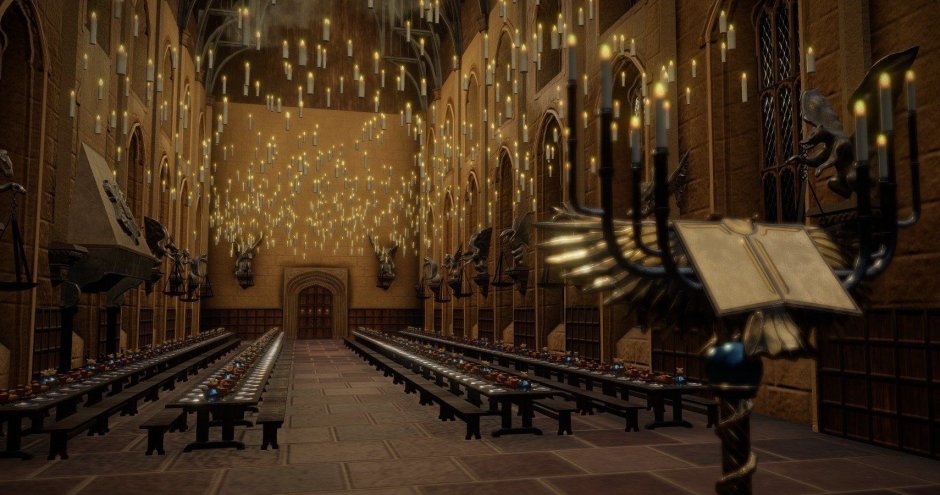 Harry potter hogwarts hall