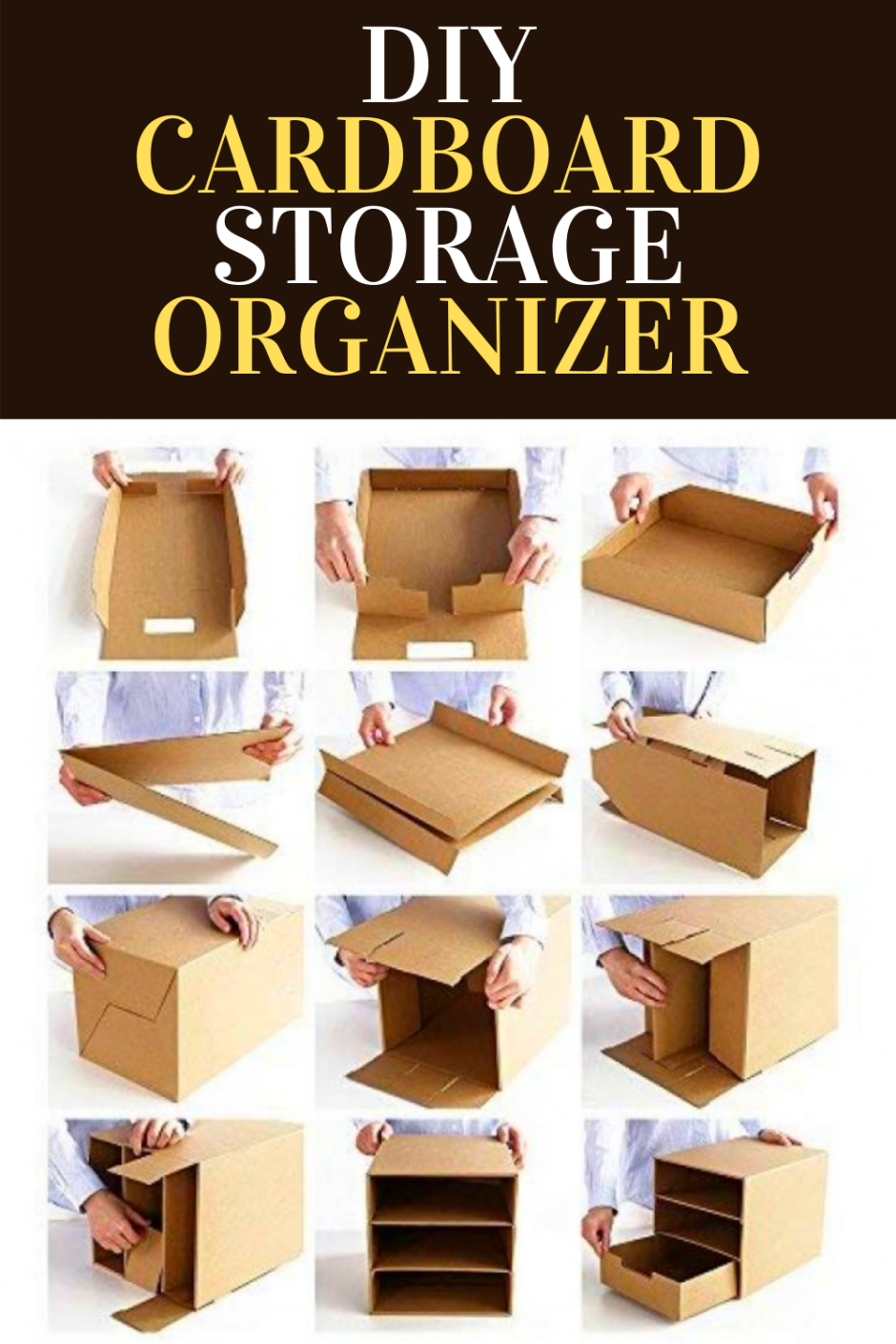 Make Decorated Book Box Storage and Organization - Morena's Corner