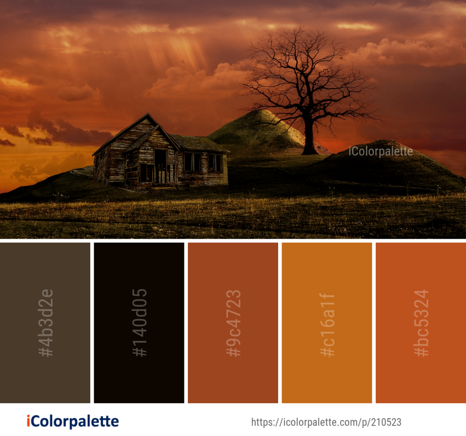 Earth color palette