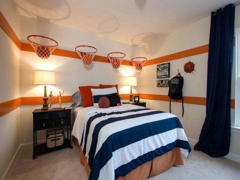 Basketball bedroom