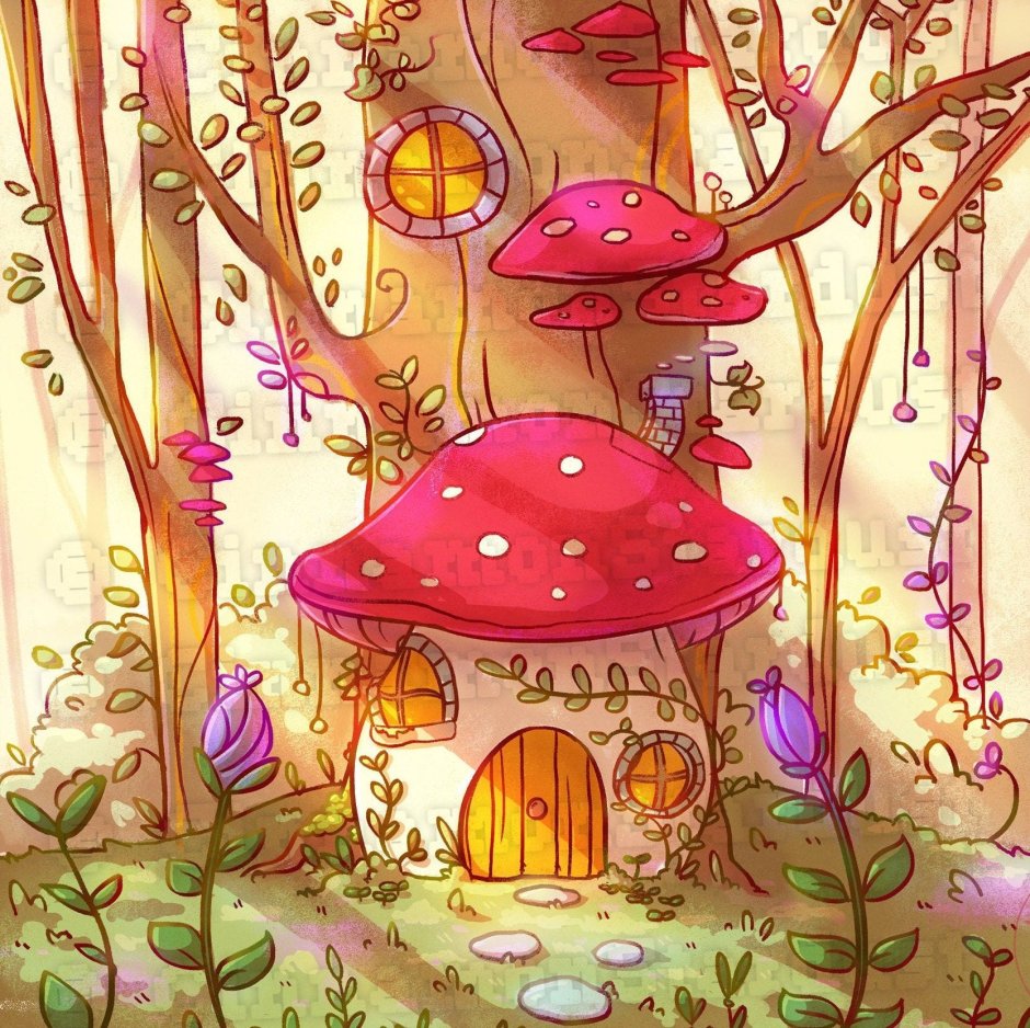 Mushroom cottage
