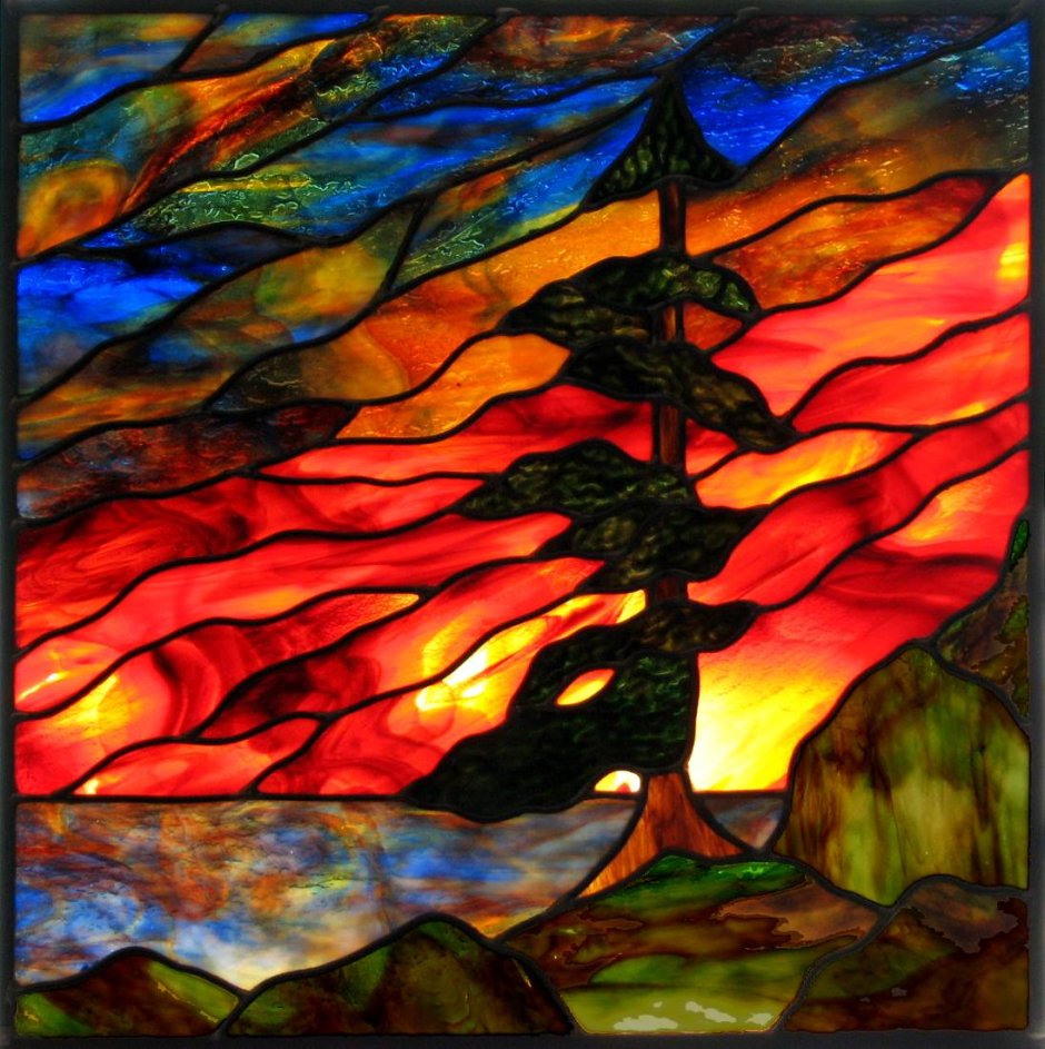 Stained glass paint