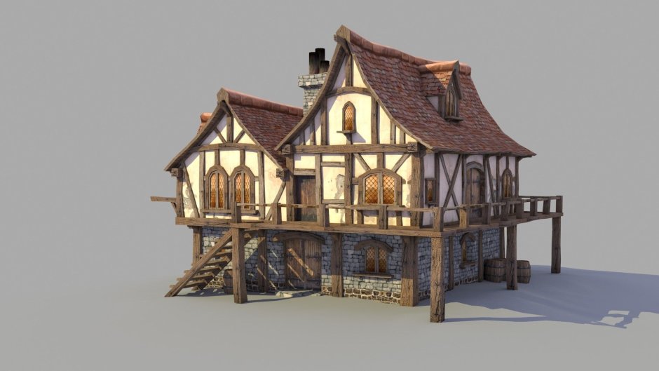 Medieval house concept