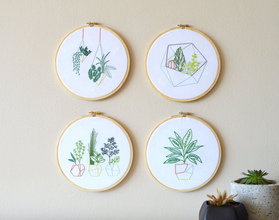 Embroidery kit home