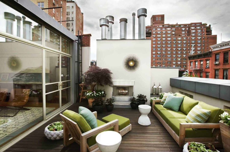 Rooftop garden design