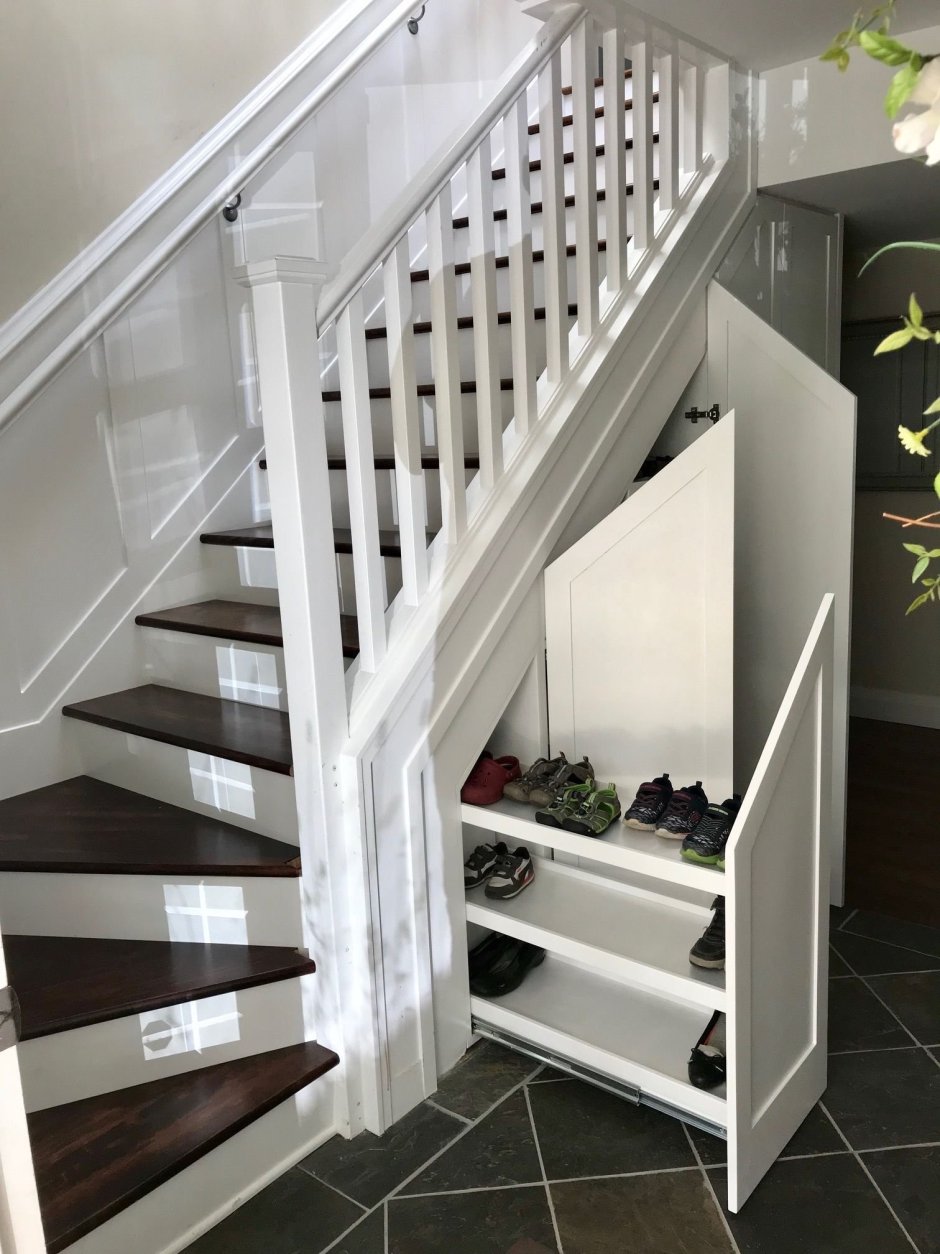 Stair cupboards