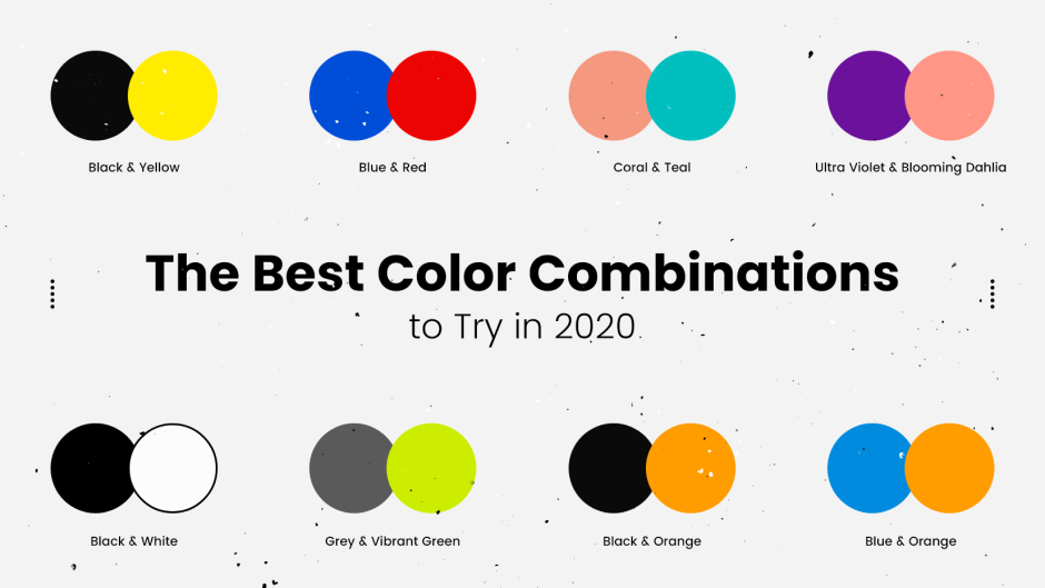 Cold color combinations