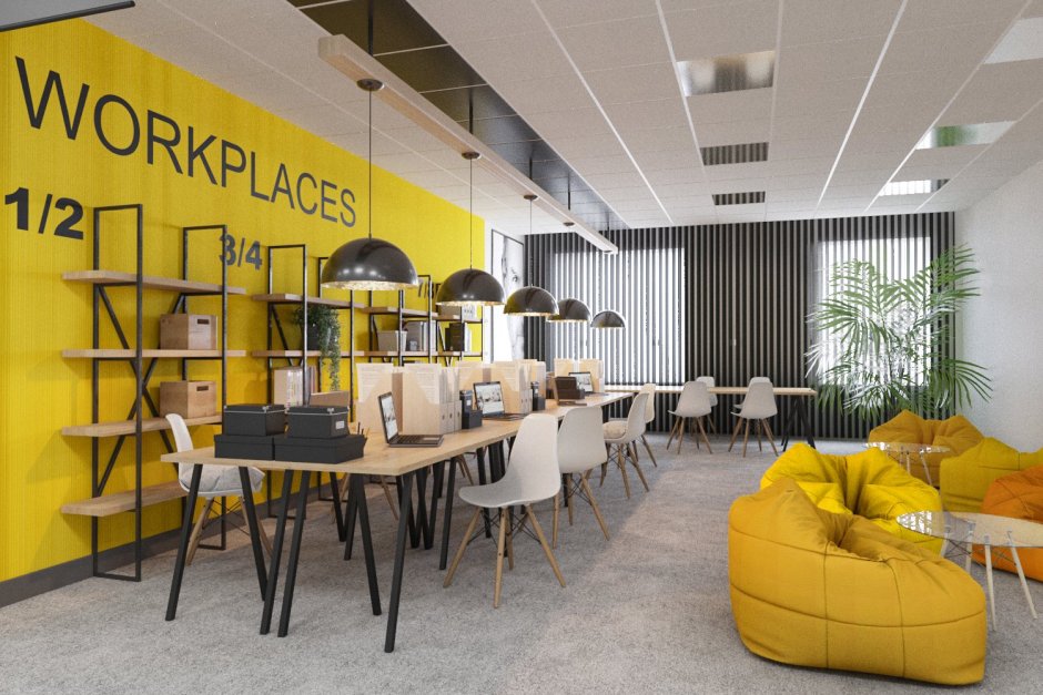 Coworking and library