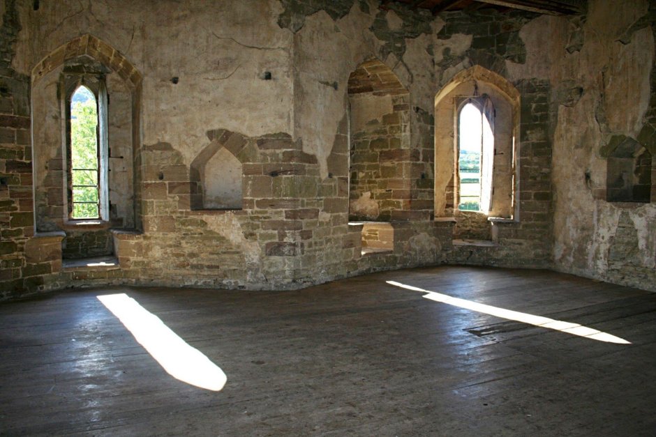 Medieval castle interior