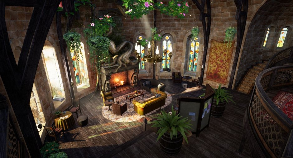 Hogwarts common rooms