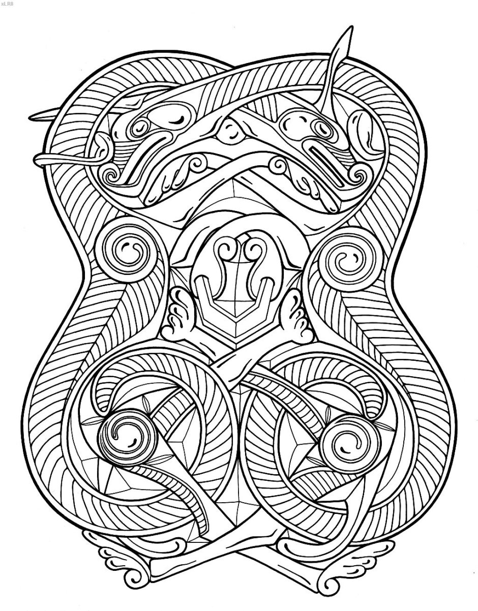 Viking ornament