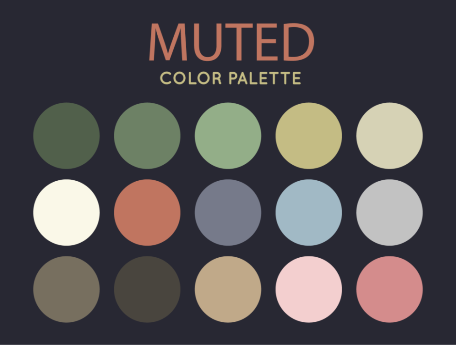 Muted colors