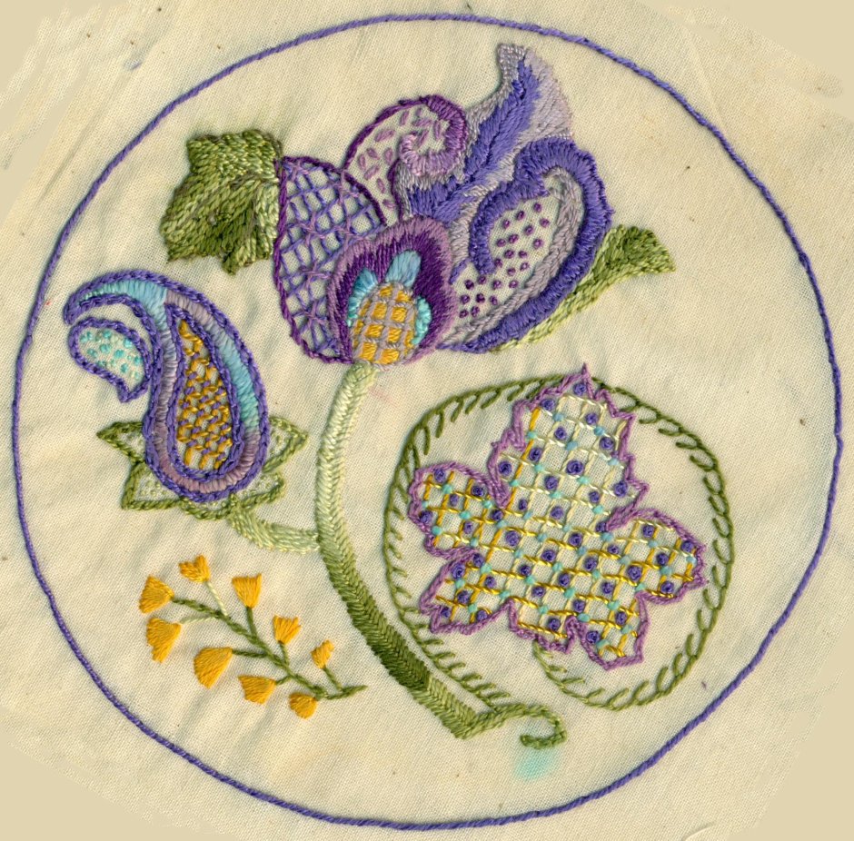 Jacobean embroidery