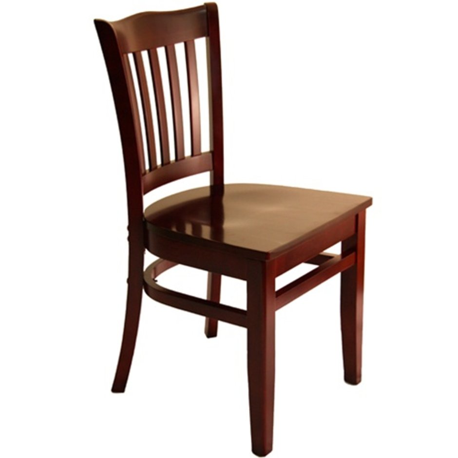 Mahogany wood chair
