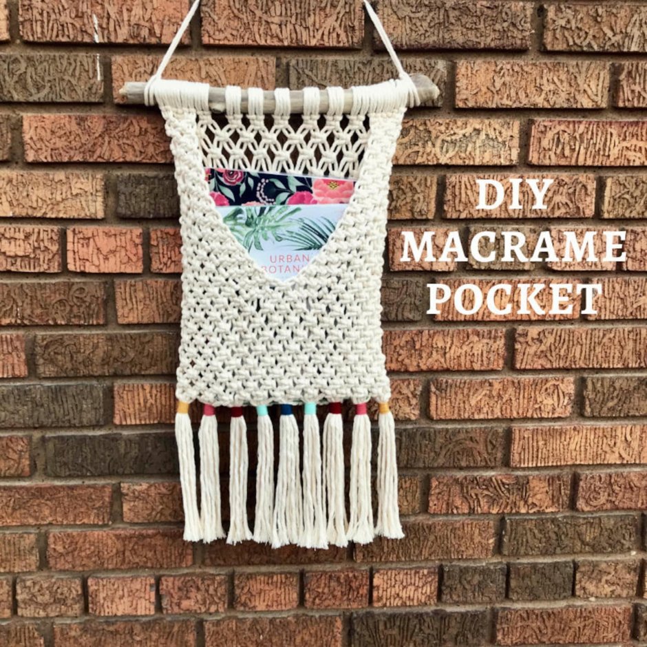 Macrame wall hanging for beginners