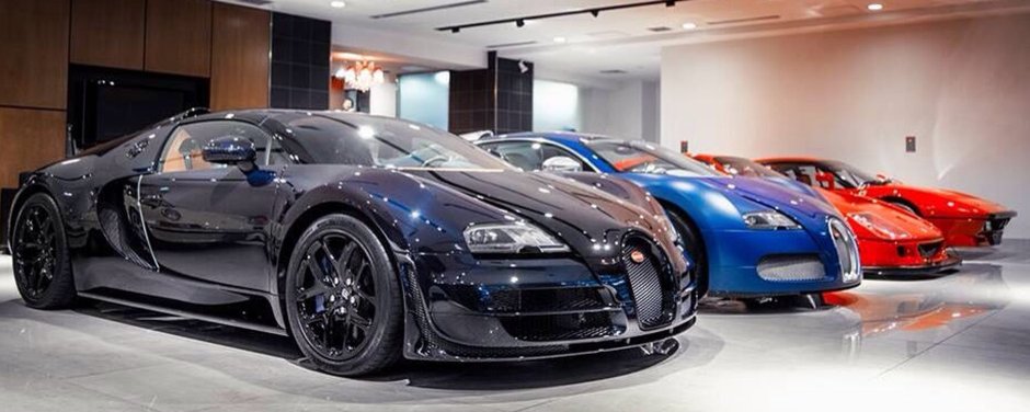 Bugatti garage
