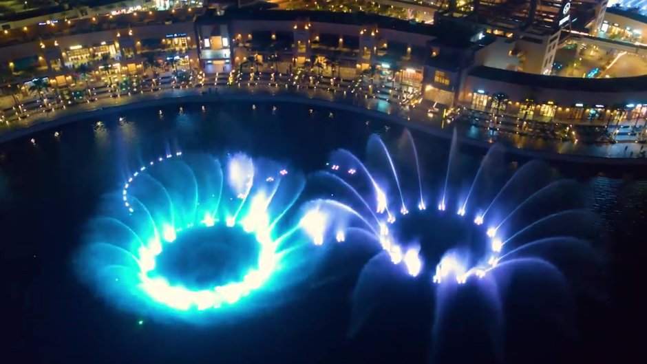 Dubai musical fountain