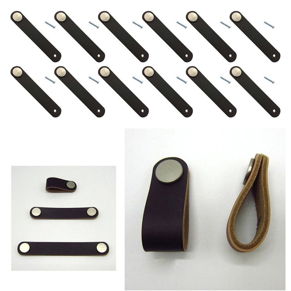 Leather handle