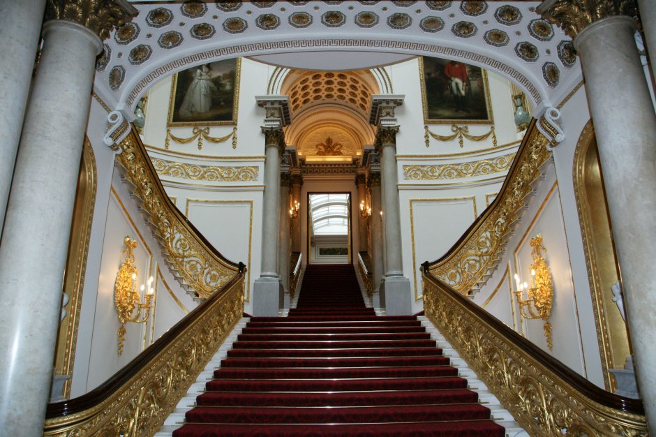 Royal palace grand staircase