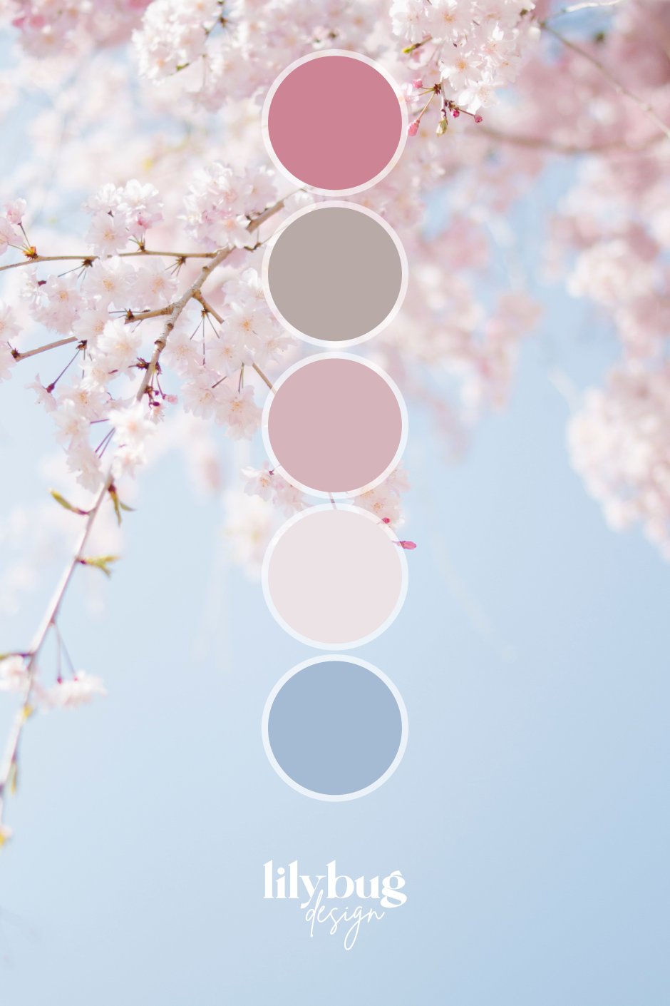 Cherry blossom palette