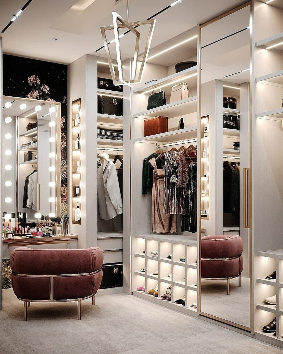 Luxury dressing room