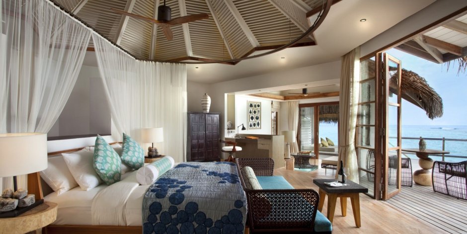 Resort bedroom in bali