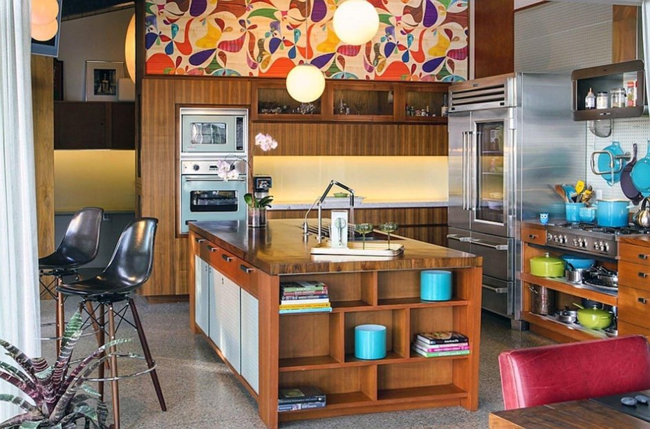 Mid century modern kitchen