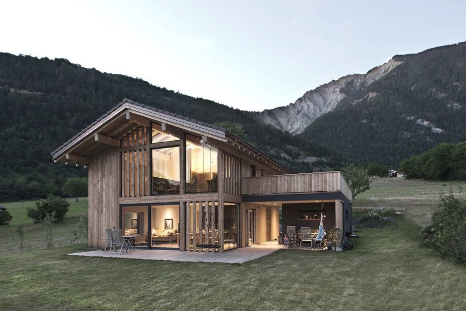 Swiss house chalet