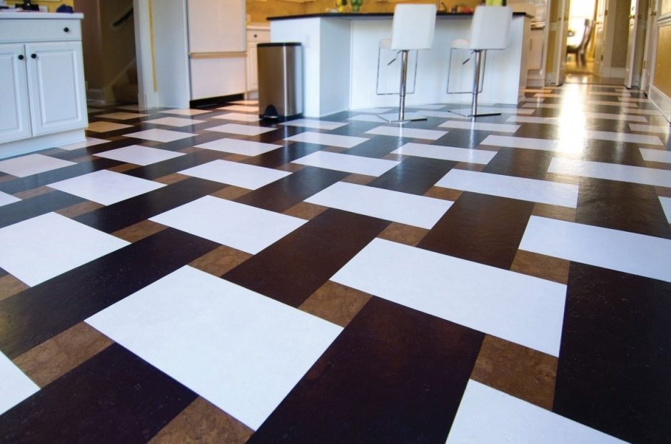 Pvc flooring tiles
