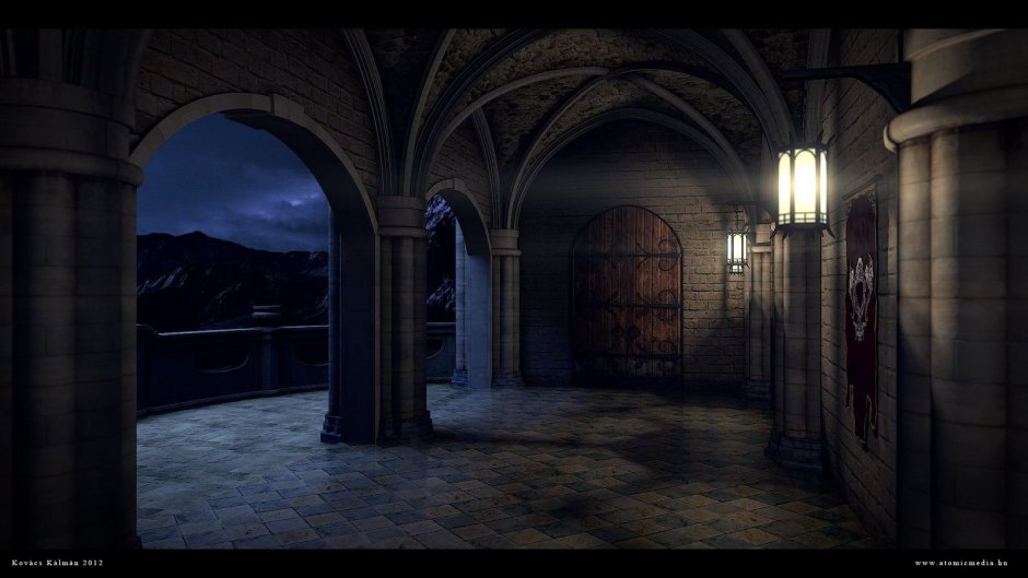 Hogwarts corridor