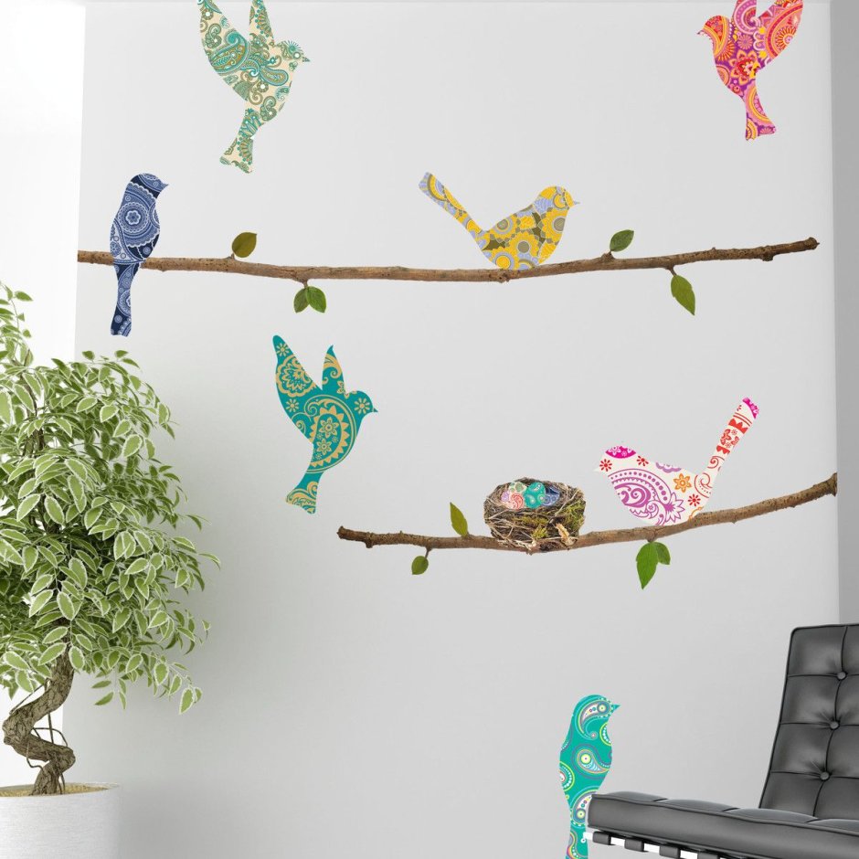 Bird wall art