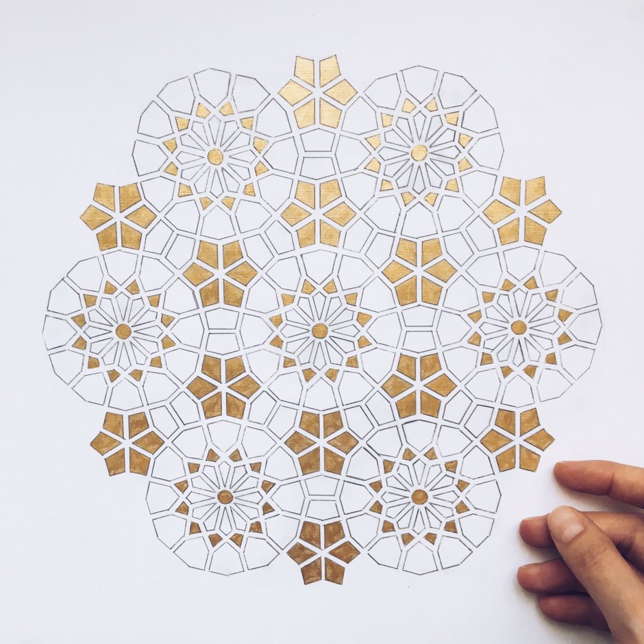 Islamic pattern design