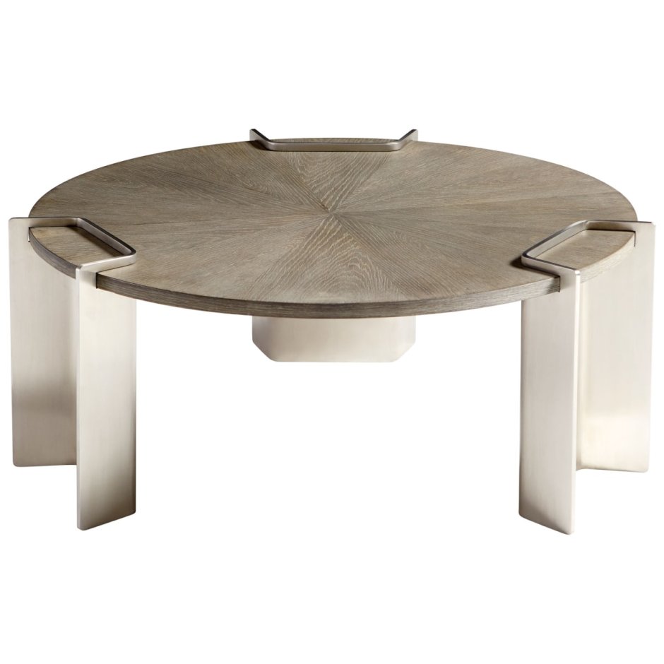 Stainless steel coffee table