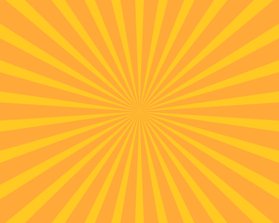Yellow sunburst