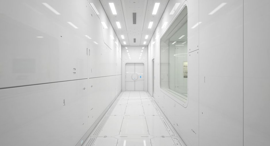 Science fiction corridor