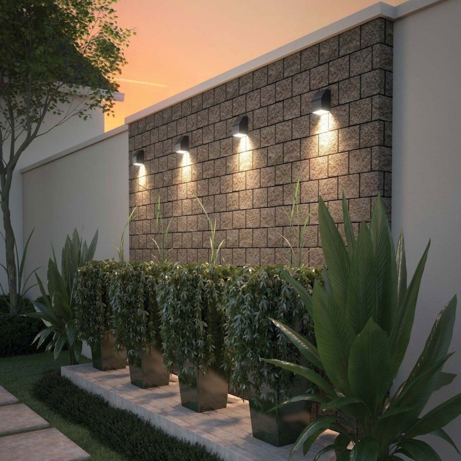 Outdoor wall light