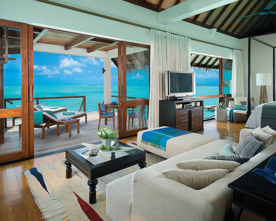 Luxury beach in maldives
