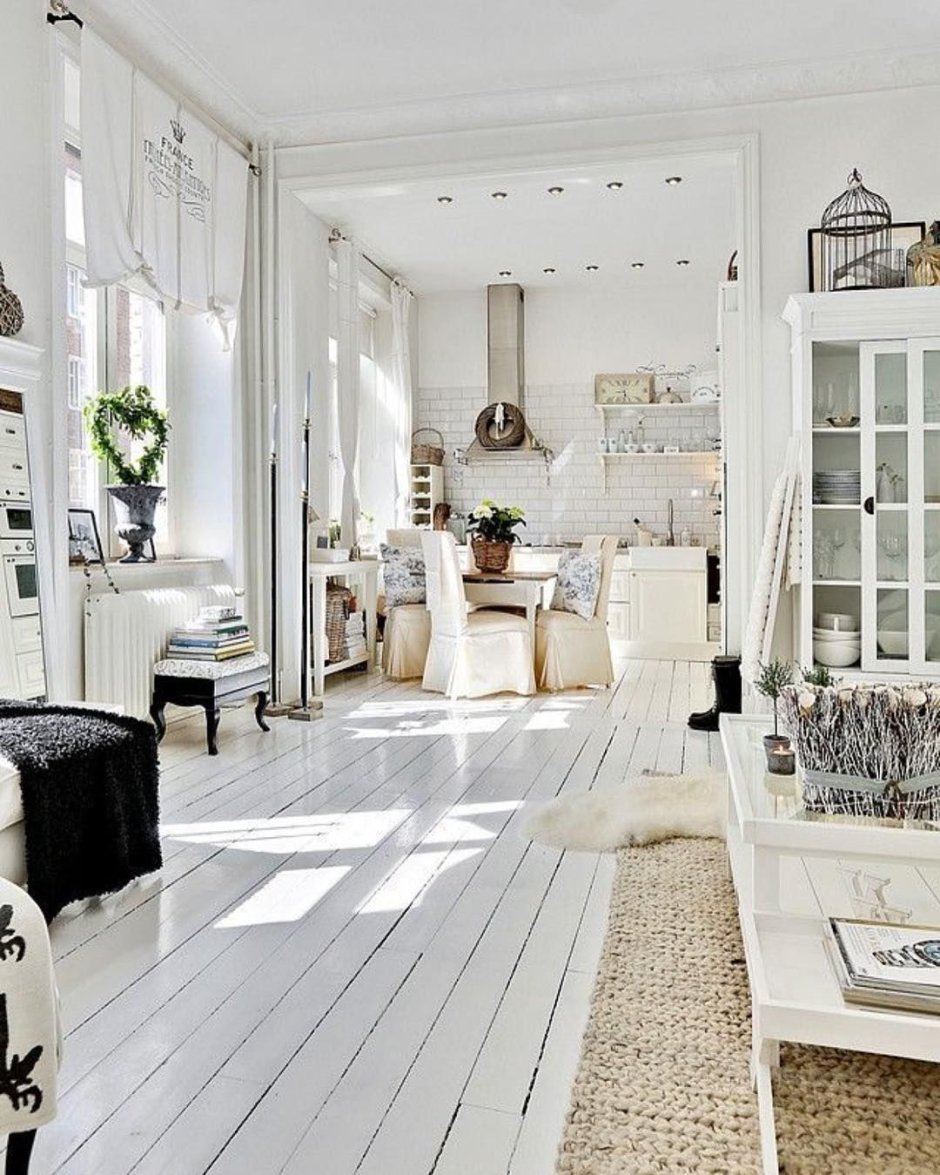 White home design