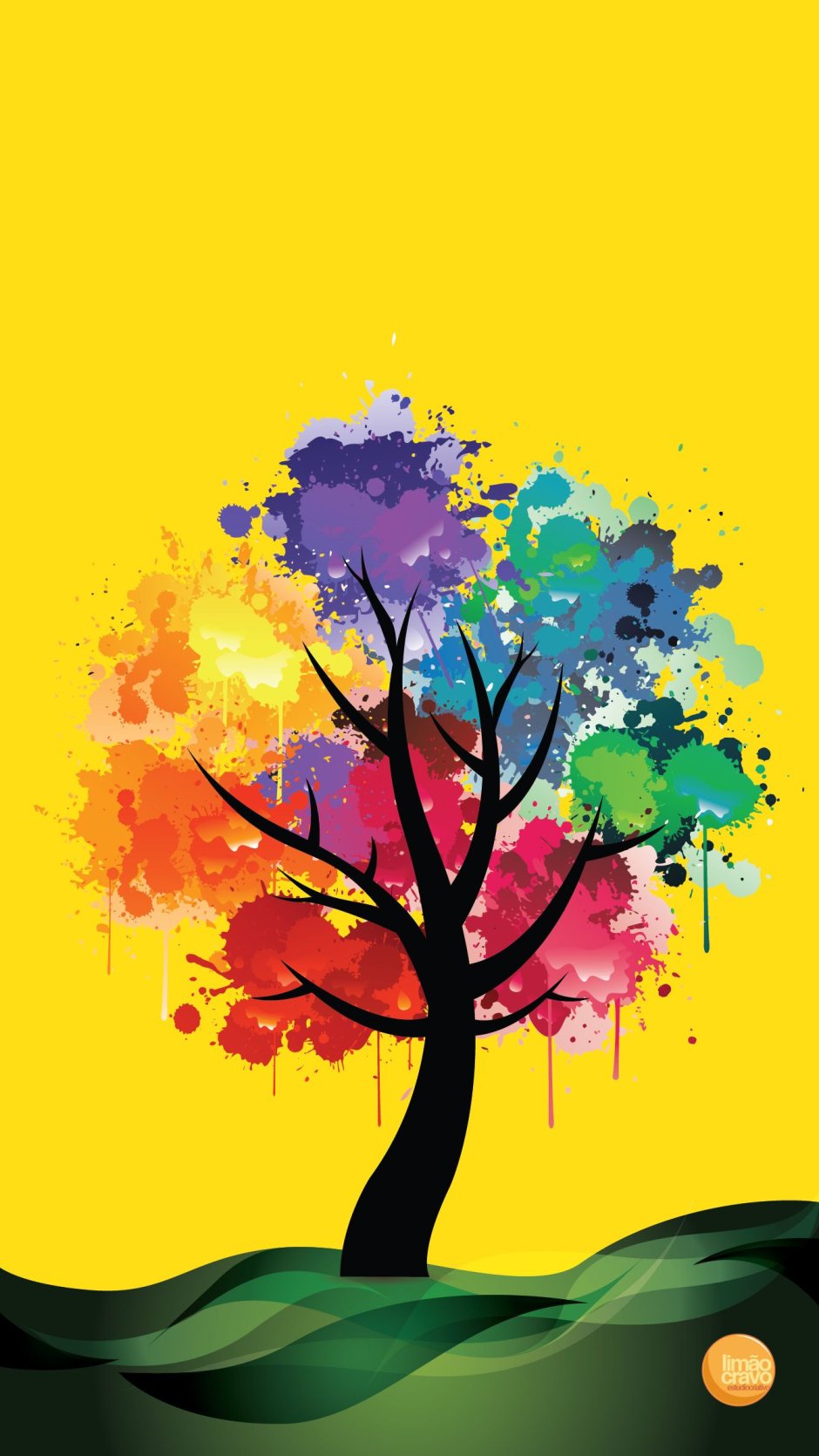 Colorful tree