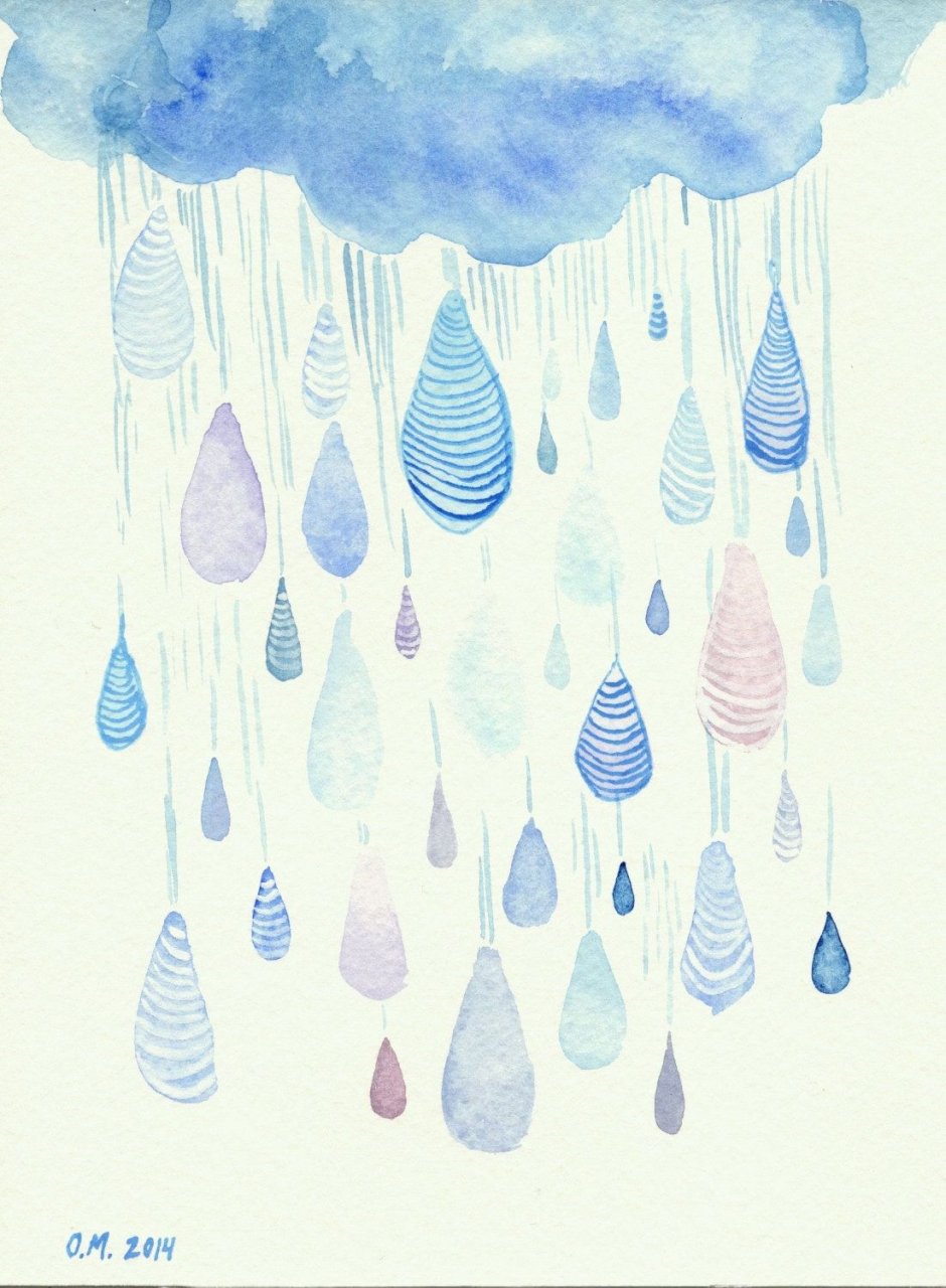 Rain painting