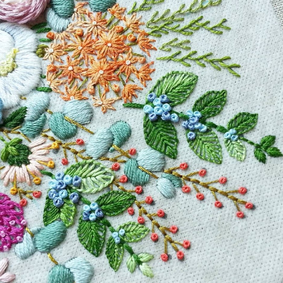 Mini embroidery