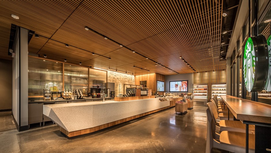 Starbucks interior design