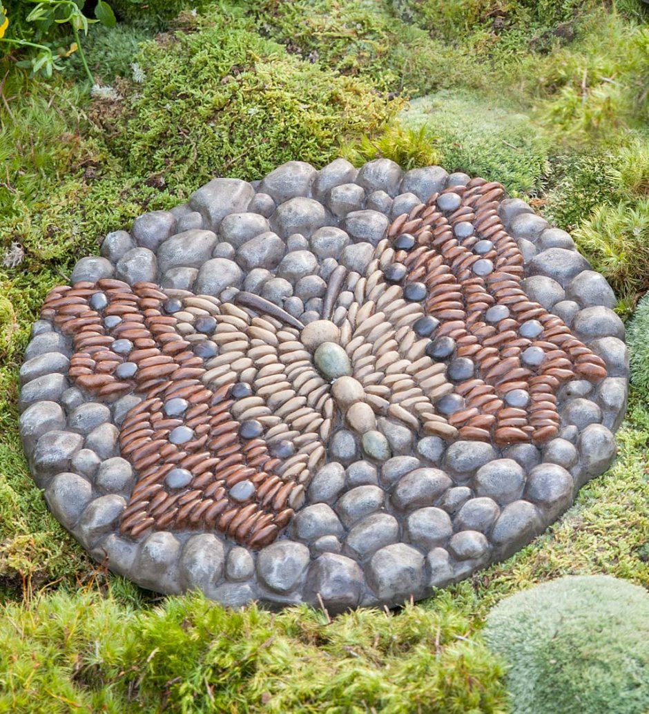 Garden decoration stones
