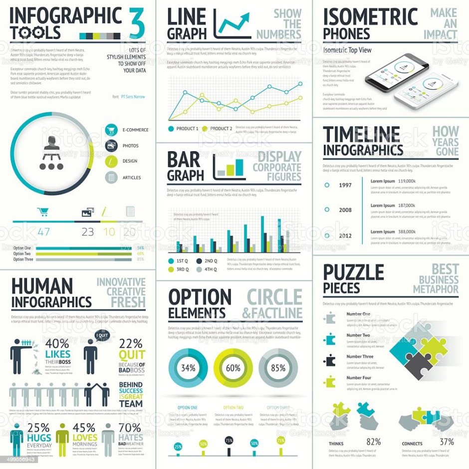 Human infographic