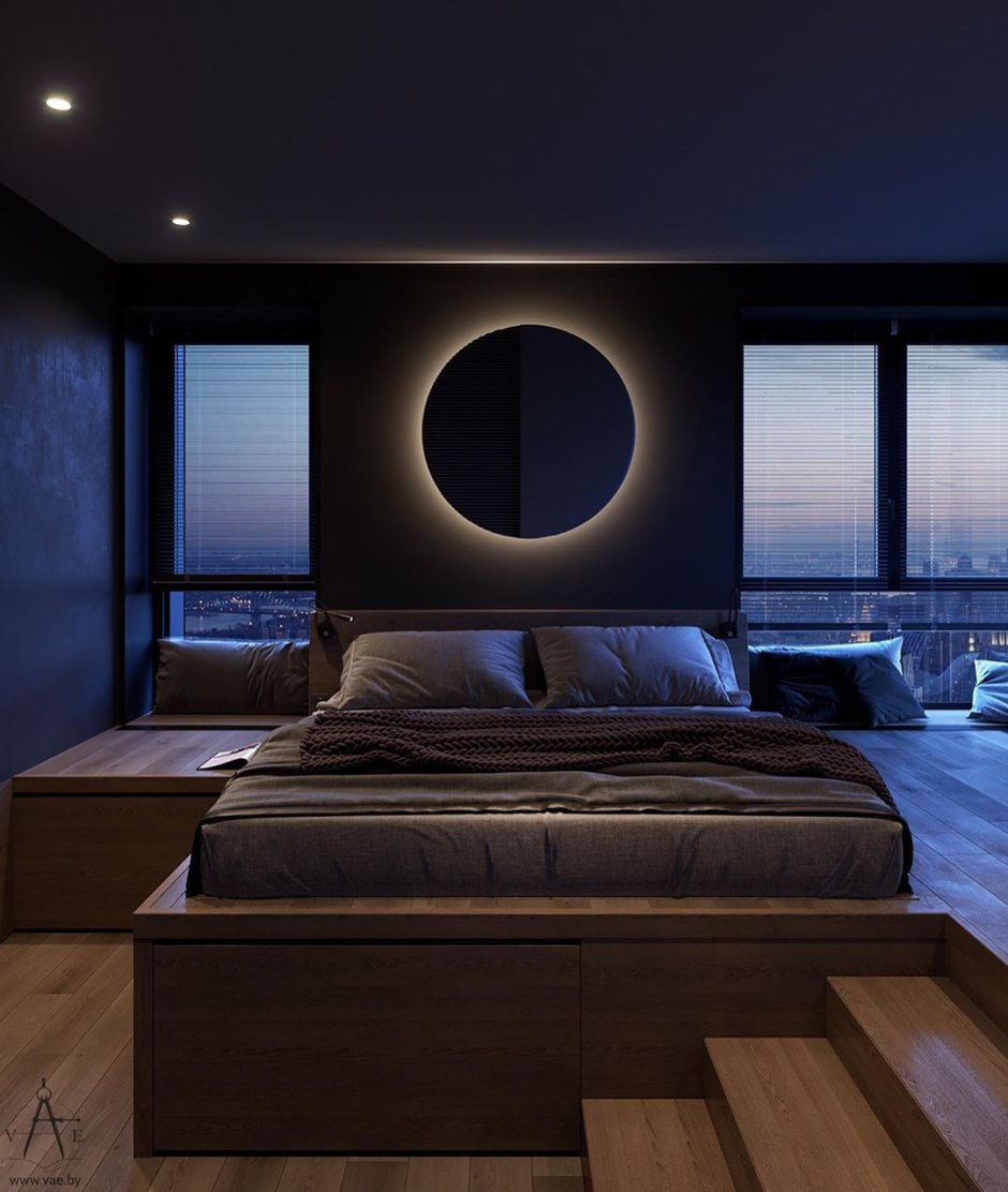 Postmodern bedroom