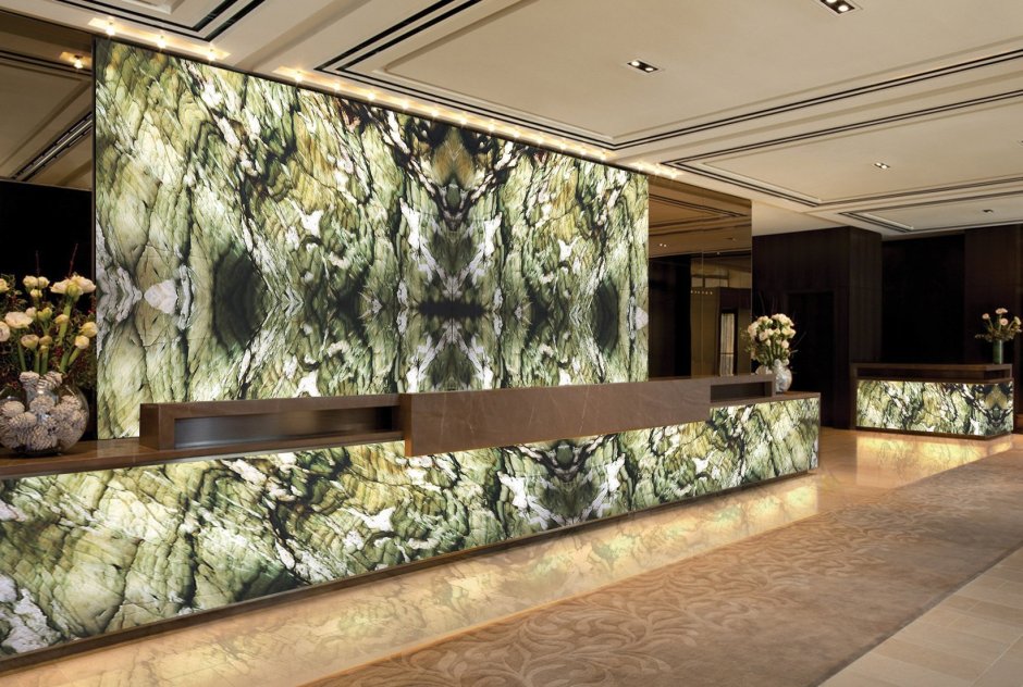 Marble reception